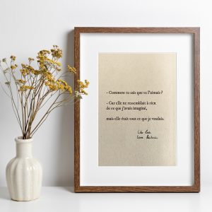TOUT CE QUE JE VOULAIS
